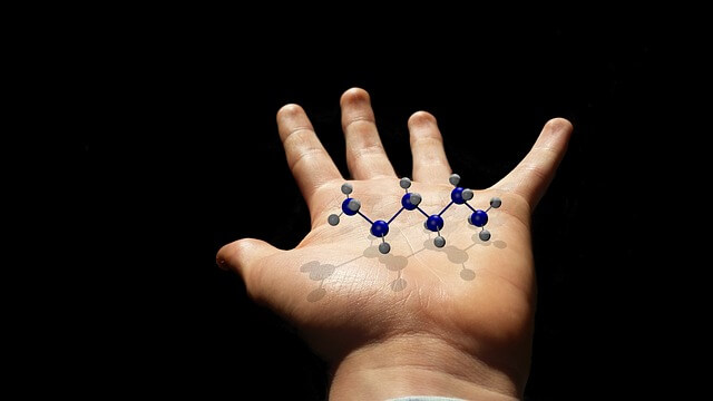 Wiązanie chemiczne na otwartej dłoni